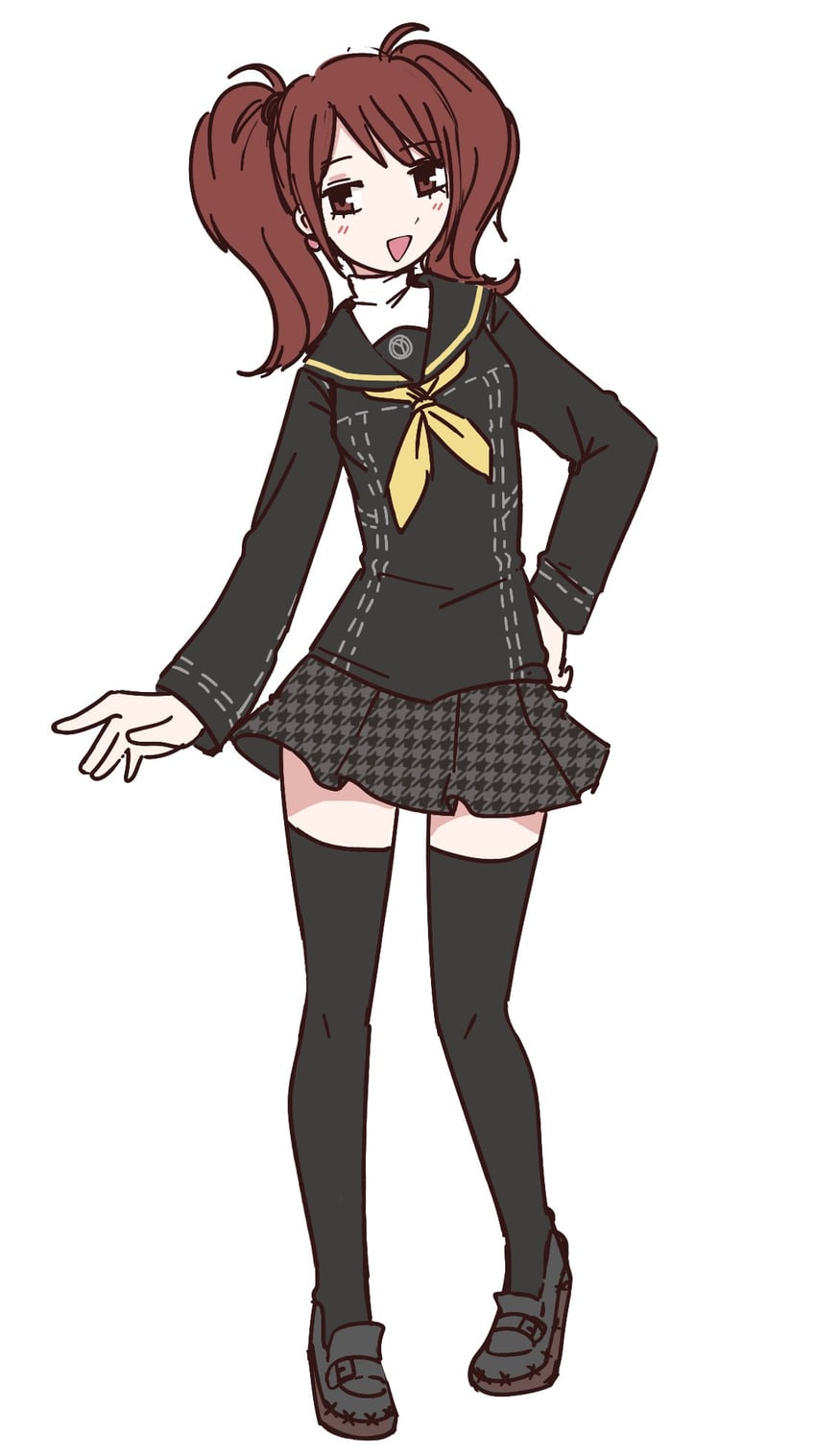 kujikawa rise (persona and 1 more) drawn by karasuda_hidemi