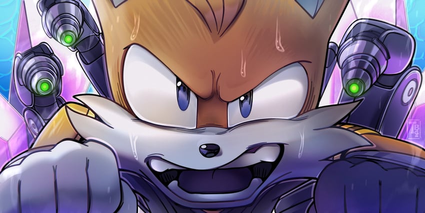 nine (sonic and 1 more) drawn by nic_kenten