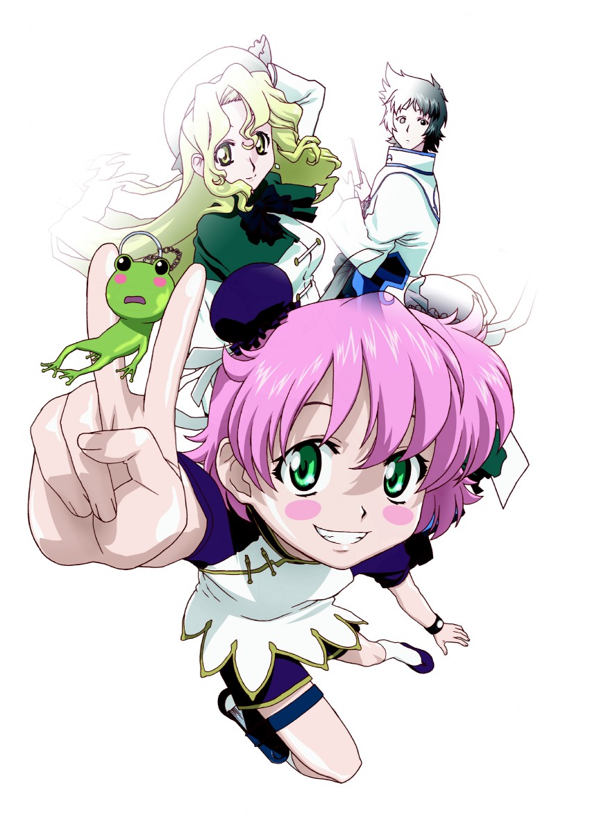 anita king, michelle cheung, and maggie mui (read or die and 1 more) drawn by ishihama_masashi