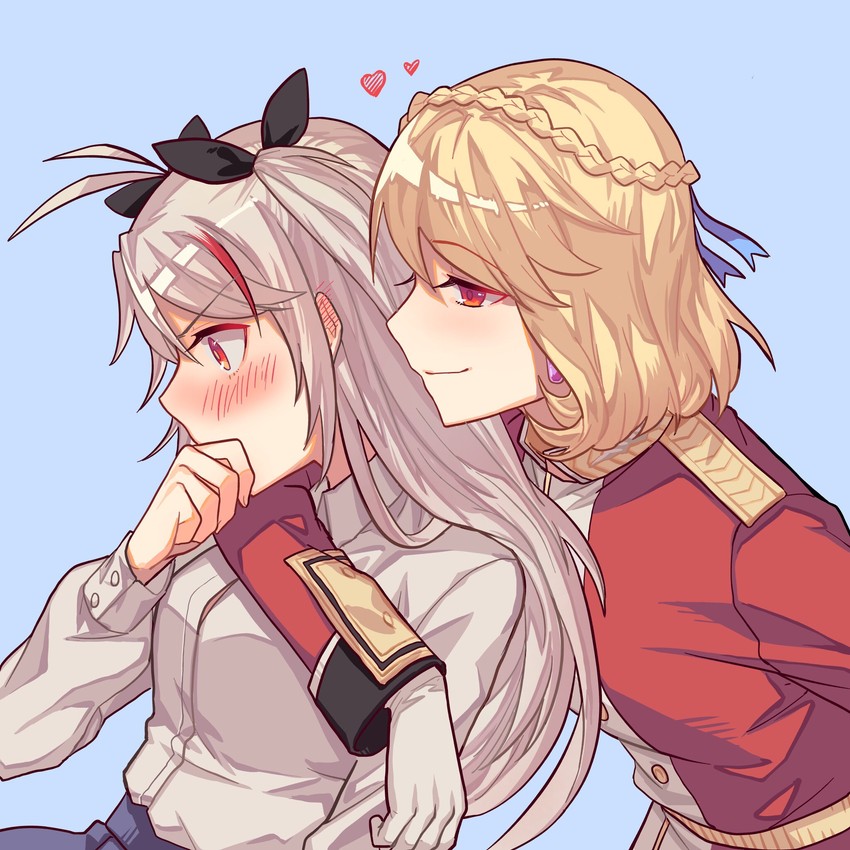 prinz eugen and prince of wales (azur lane) drawn by xun_yu_(1184527191)