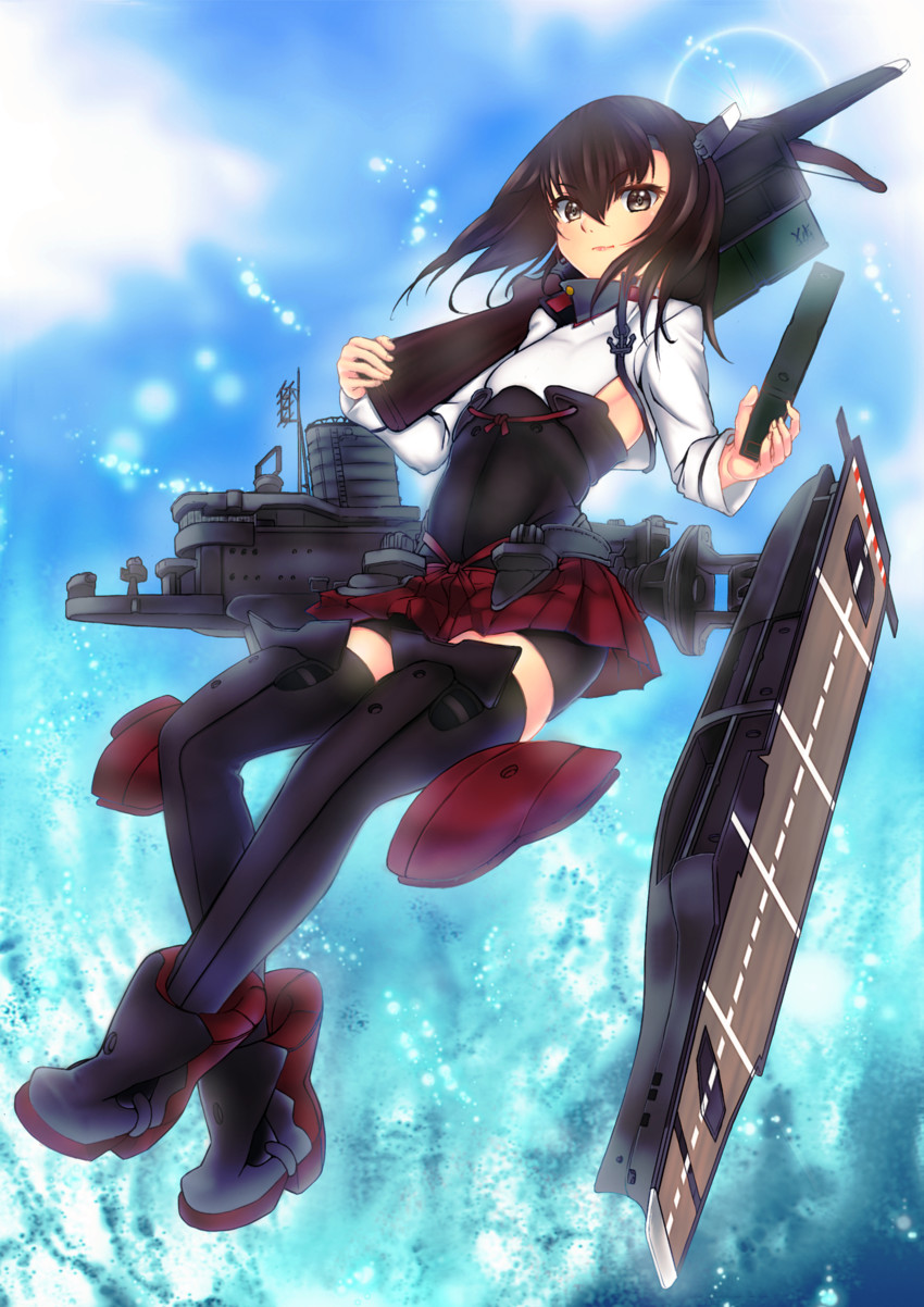 taihou (kantai collection) drawn by dri_(drinker-dor) and kuroteru_(just-shiny)