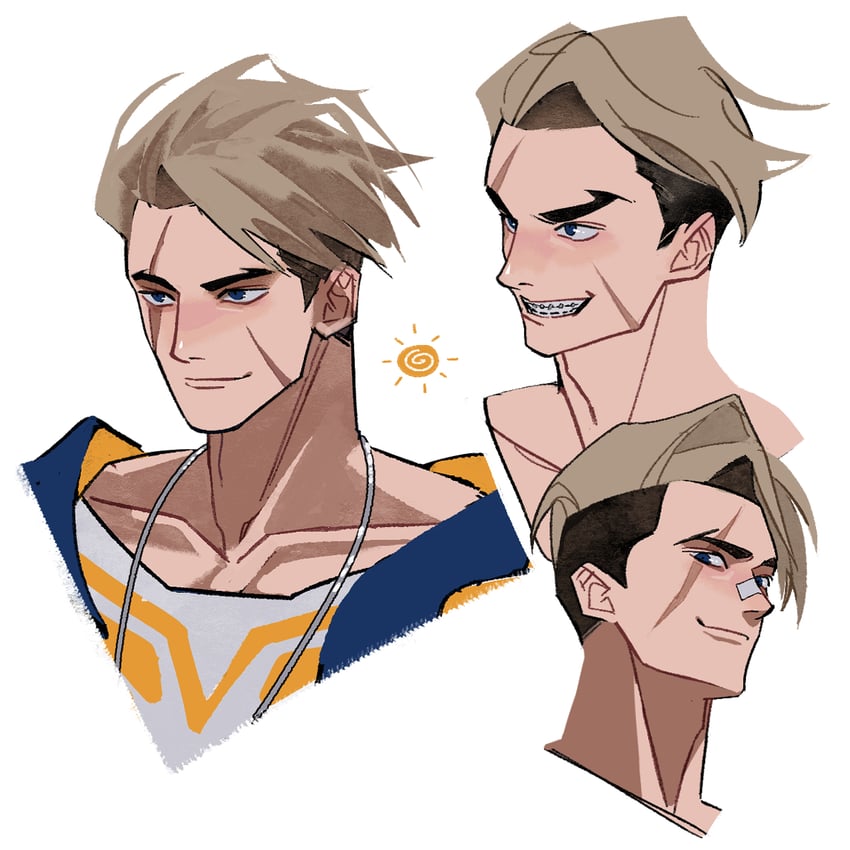 luke sullivan (street fighter and 1 more) drawn by hexermer