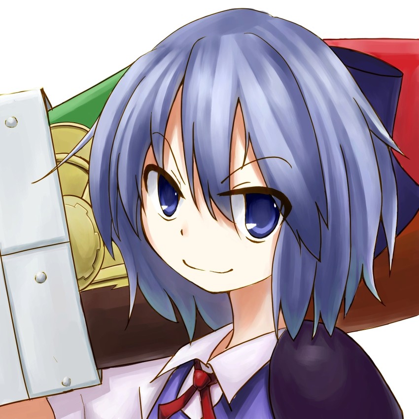 cirno (touhou and 1 more) drawn by kashii_(amoranorem)