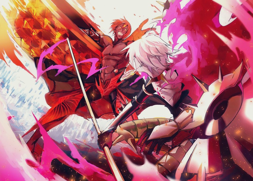 karna and ashwatthama (fate and 1 more) drawn by muri_(pan'ichi_murimuri_geinin)
