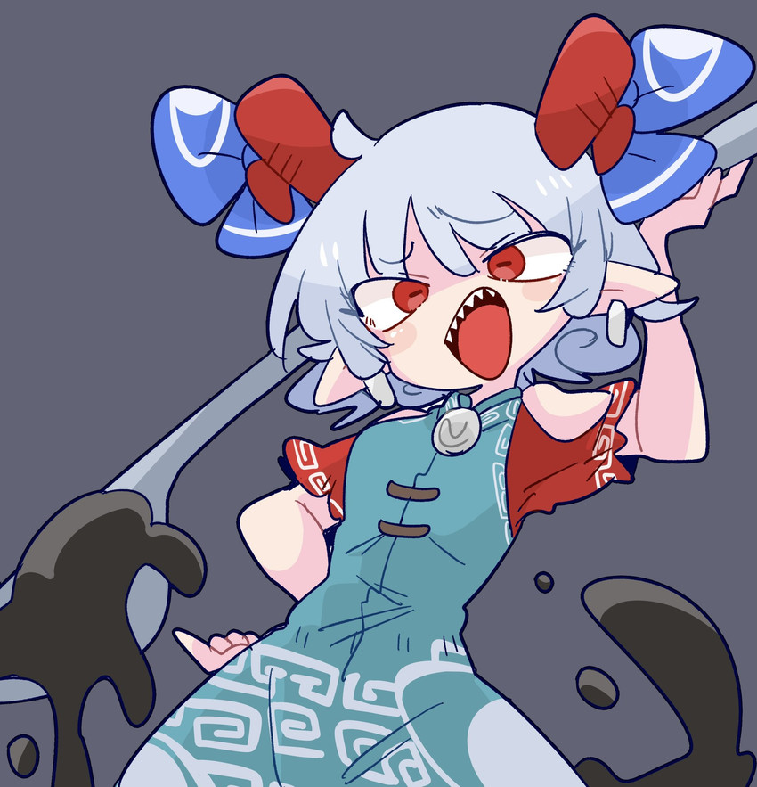 toutetsu yuuma (touhou and 1 more) drawn by op_na_yarou