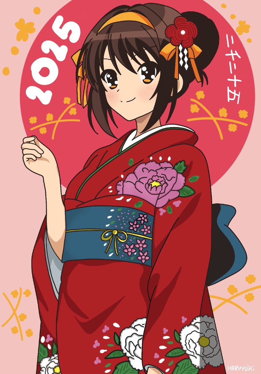 suzumiya haruhi (suzumiya haruhi no yuuutsu) drawn by yuiyu_ki