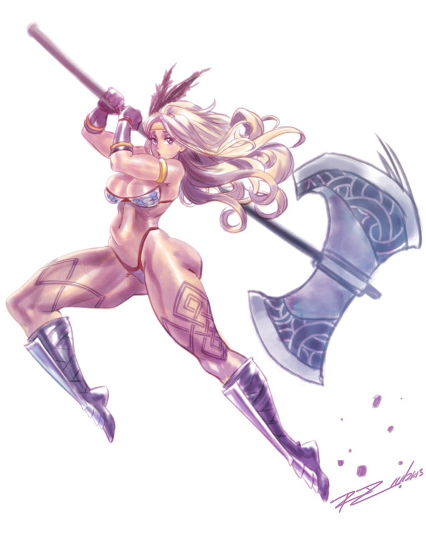 amazon (dragon's crown) drawn by robaato