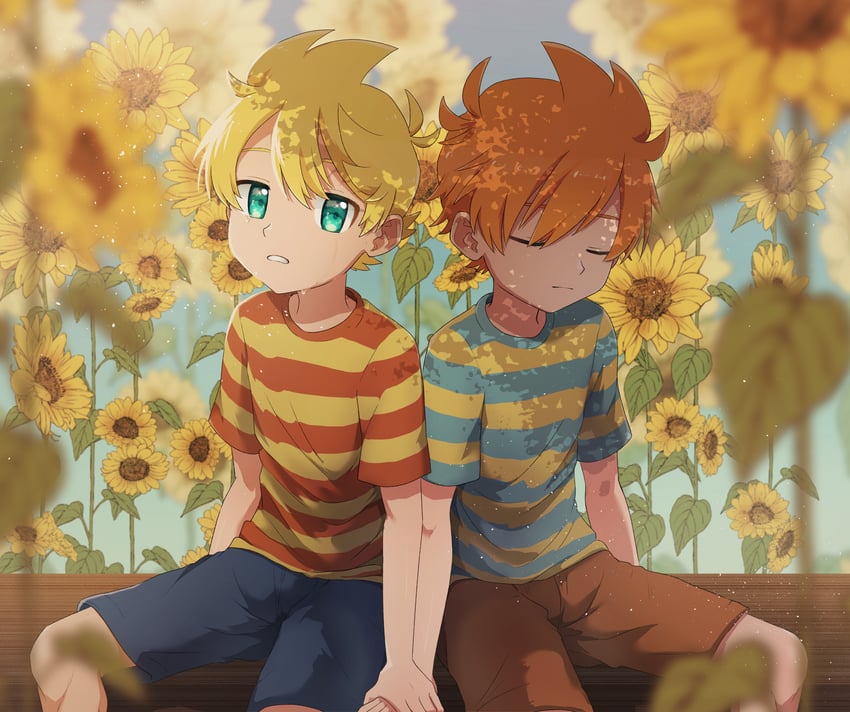 lucas and claus (mother and 1 more) drawn by miromoppara-kun