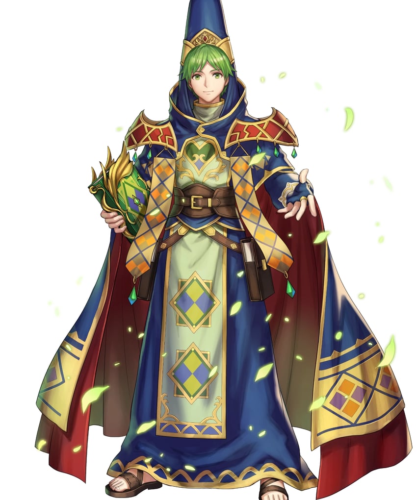 merric (fire emblem and 2 more) drawn by anbe_yoshirou