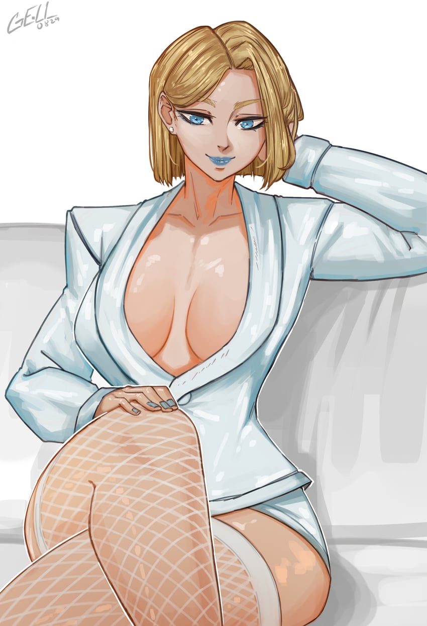 emma frost (marvel and 2 more) drawn by gelldraws