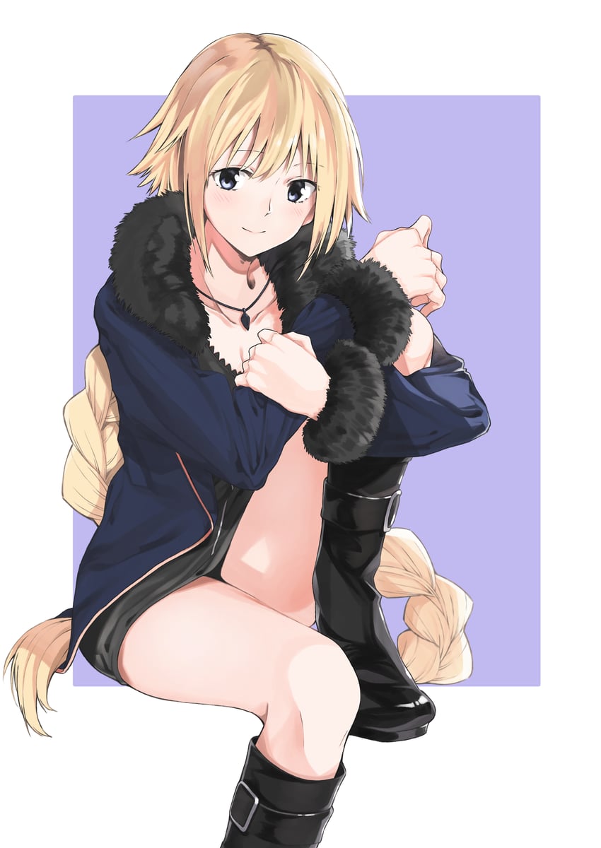 jeanne d'arc alter and jeanne d'arc (fate and 1 more) drawn by amu_(258shin)