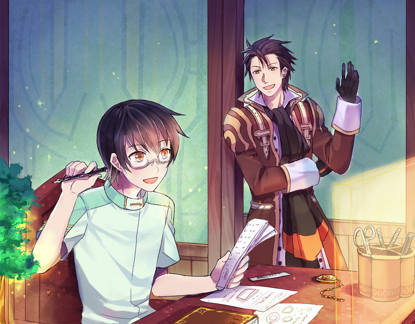 jude mathis and alvin (tales of and 1 more) drawn by sen_nai
