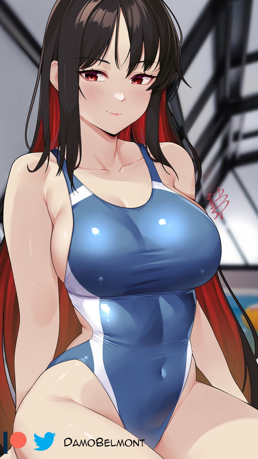 moran (goddess of victory: nikke) drawn by damobelmont