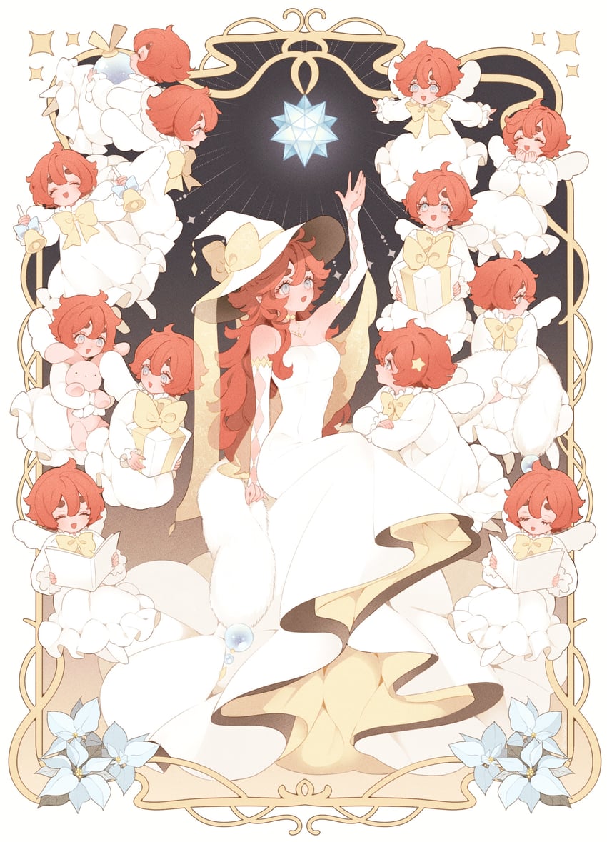 suletta mercury and ericht samaya (gundam and 1 more) drawn by osushimog