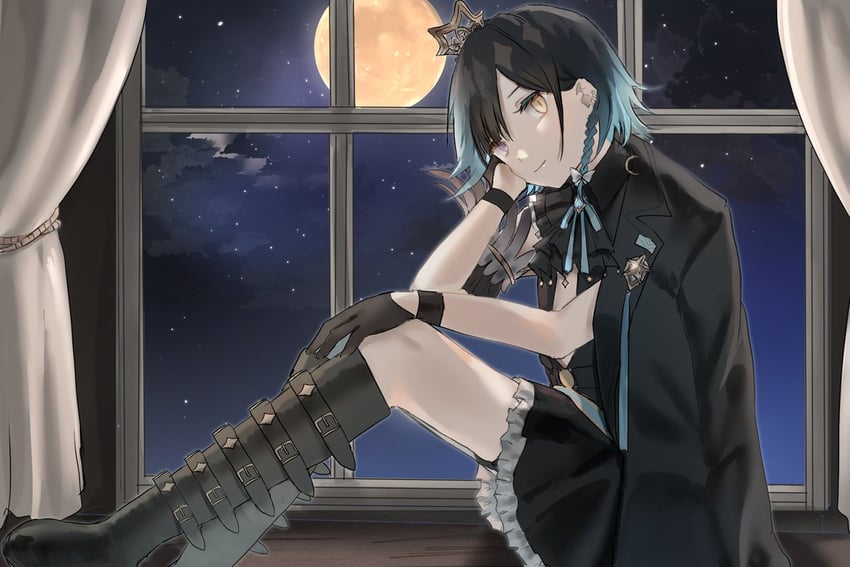 azuse yue (mokuroku) drawn by koga_taiga
