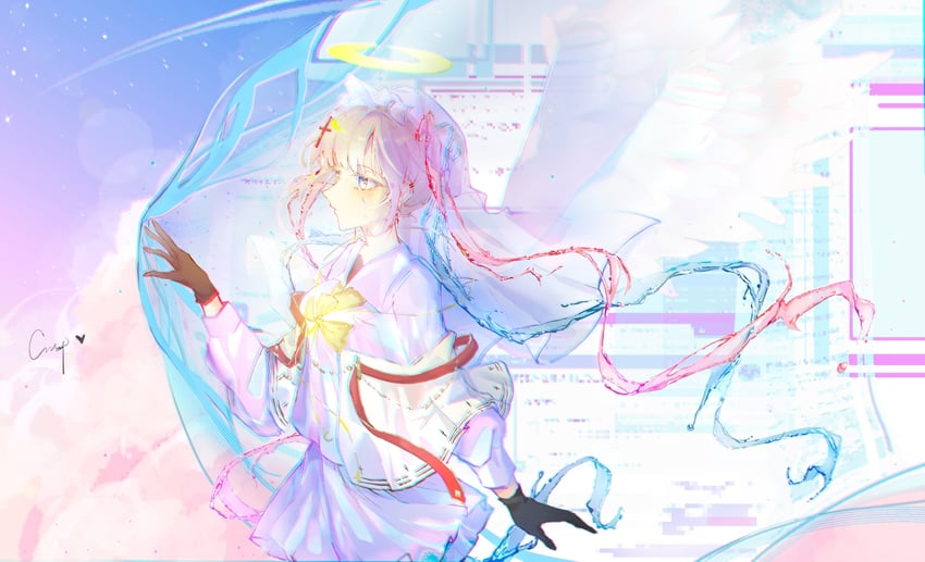chouzetsusaikawa tenshi-chan (needy girl overdose) drawn by niwatori_soup_chourishi