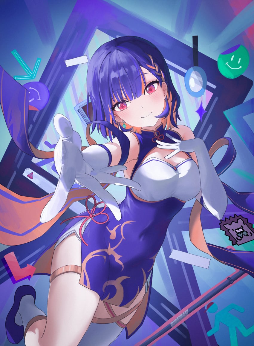 nira-chan (zutto mayonaka de ii no ni and 1 more) drawn by qiuxi0916