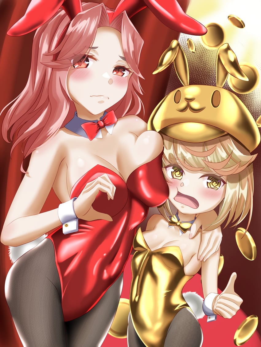 irene redmayne and maria de angelis (heaven burns red) drawn by paradox_(pixiv_24678177)