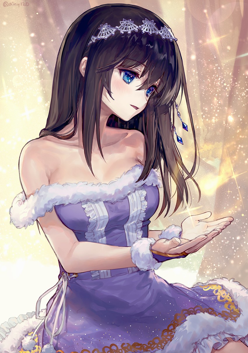 sagisawa fumika (idolmaster and 1 more) drawn by ainy