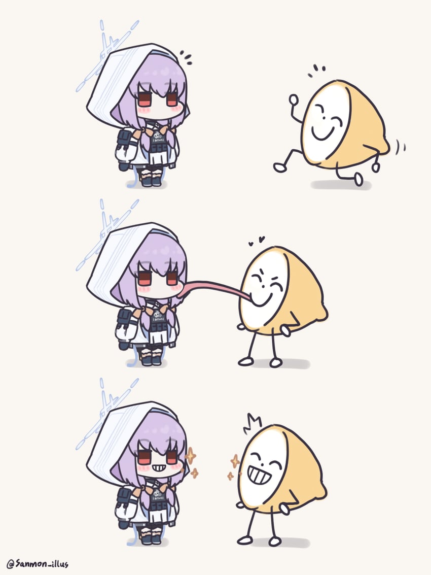 sensei, doodle sensei, and atsuko (blue archive) drawn by sanmon_illus
