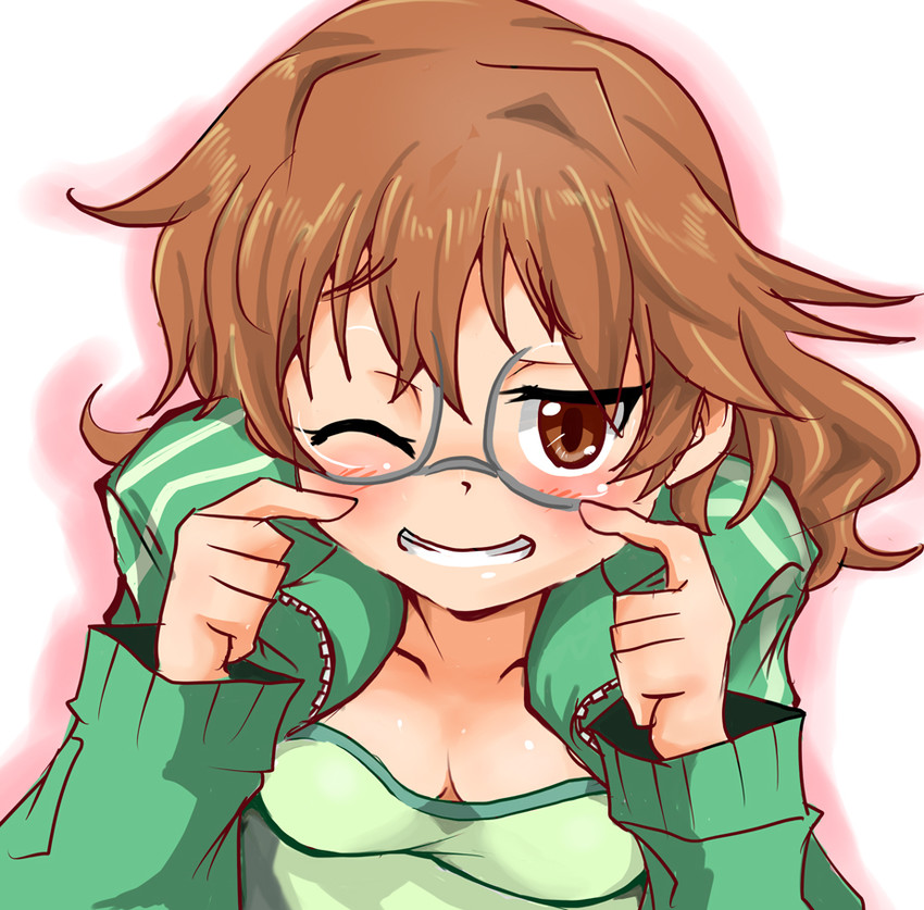 araki hina (idolmaster and 1 more) drawn by gorohati
