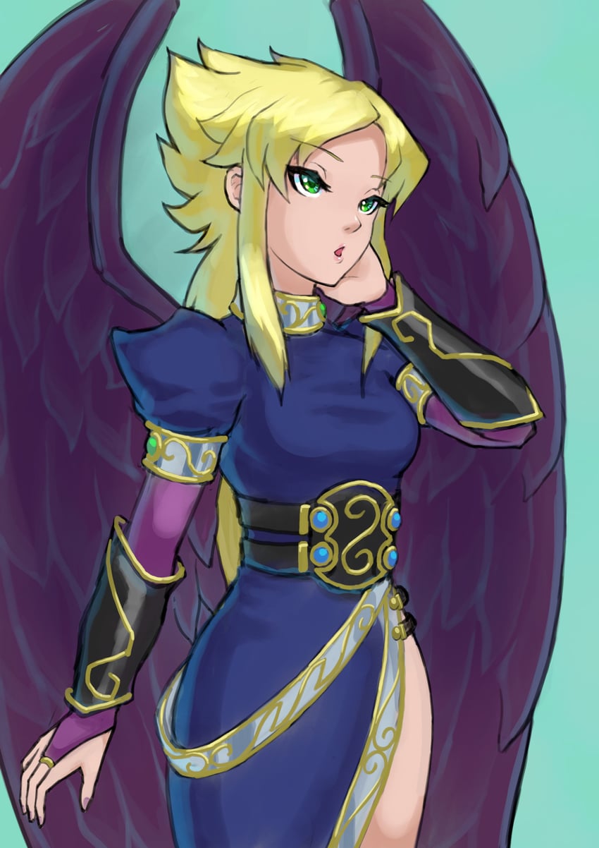 nina (breath of fire and 1 more) drawn by gurata