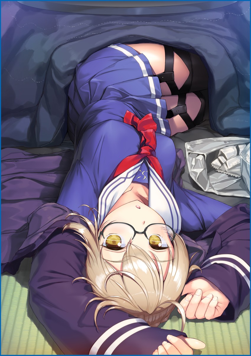 artoria pendragon and mysterious heroine x alter (fate and 1 more) drawn by nonderi