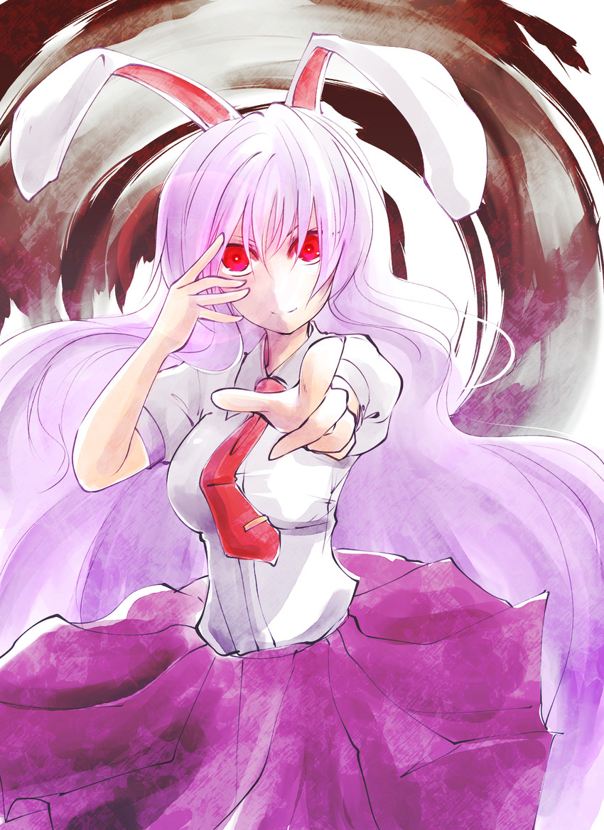 reisen udongein inaba (touhou) drawn by kakao_(noise-111)