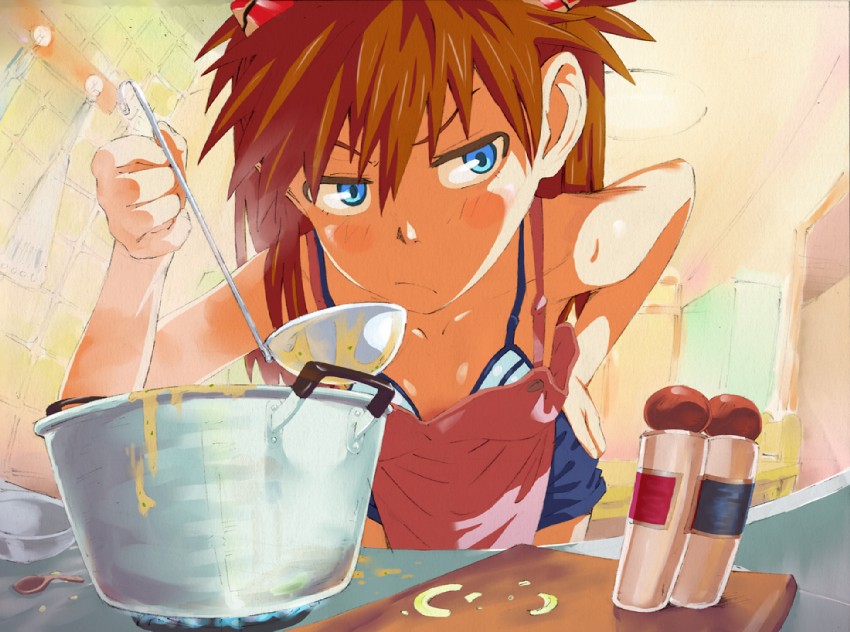 souryuu asuka langley (neon genesis evangelion and 2 more) drawn by jibon