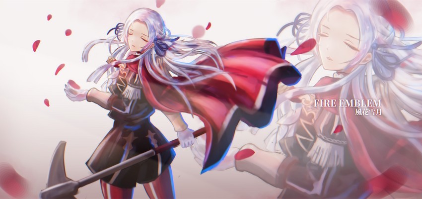 edelgard von hresvelg (fire emblem and 1 more) drawn by kyounight