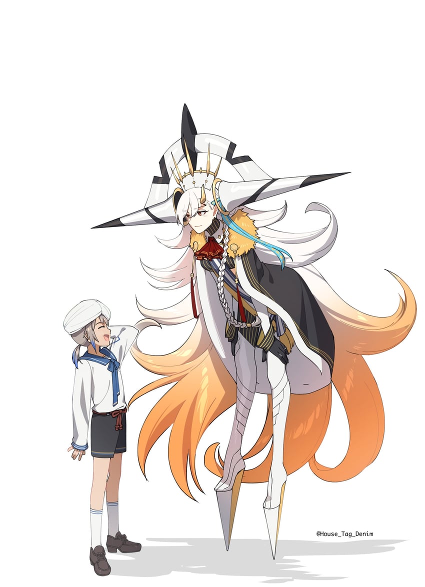 nemo, olga marie animusphere, u-olga marie, and marine nemo (fate and 1 more) drawn by house_tag_denim