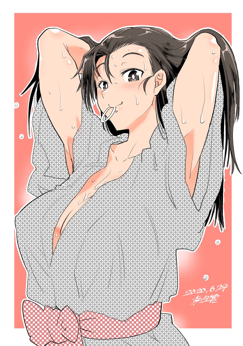 nishi kinuyo (girls und panzer) drawn by shinkuukan_(tetsuo3)