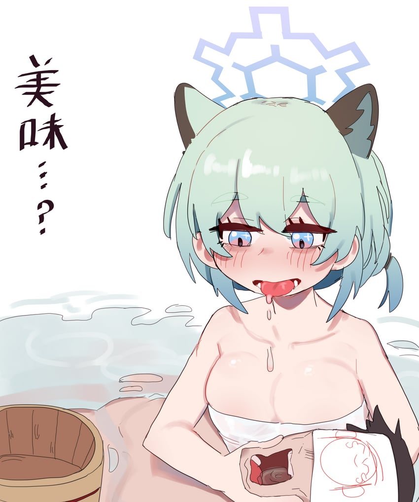 sensei, doodle sensei, and shigure (blue archive) drawn by lulubelleiii