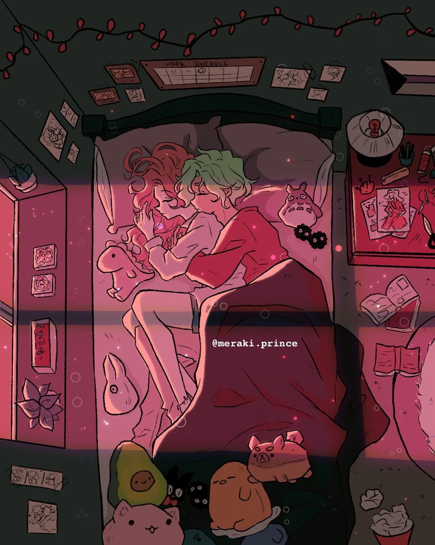 cove holden and main character (our life and 1 more) drawn by meraooni
