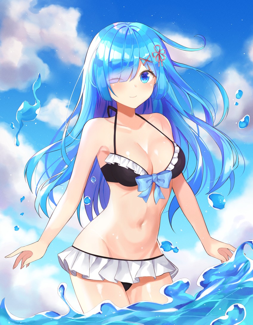 rem (re:zero kara hajimeru isekai seikatsu) drawn by yeoru