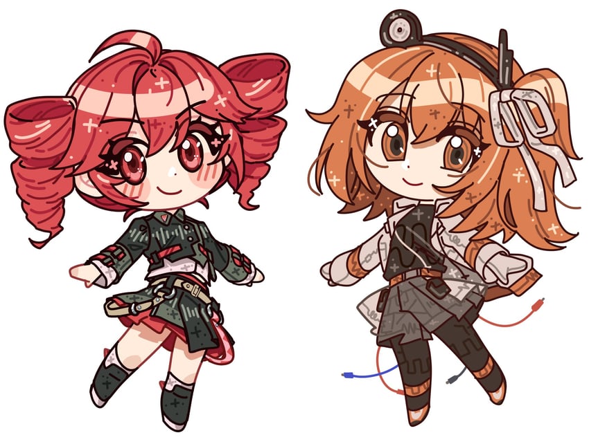 kasane teto and adachi rei (utau and 2 more) drawn by kaka_ka_k