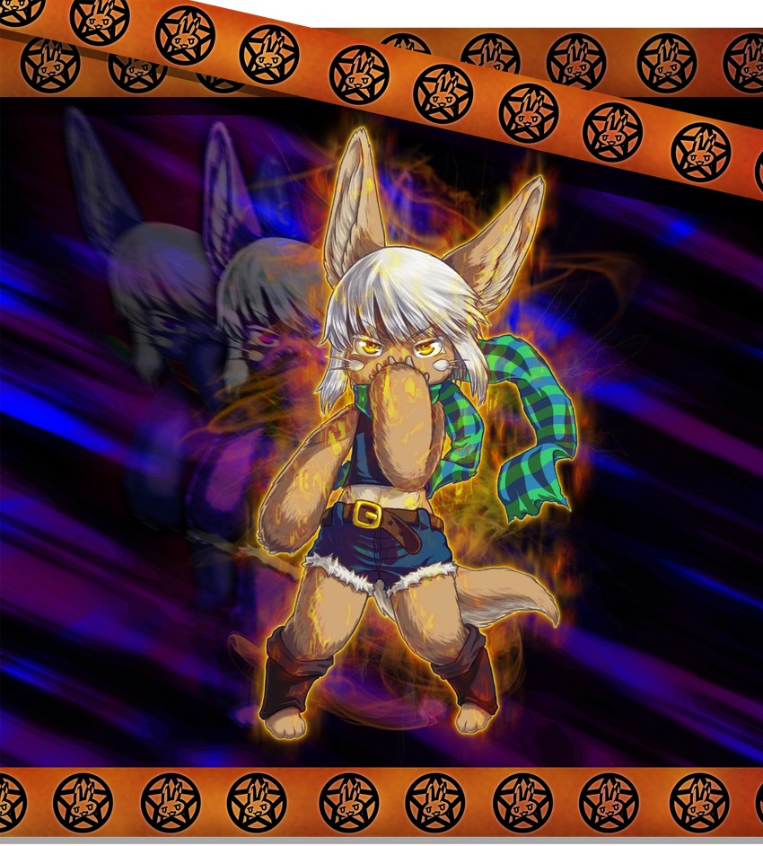 joseph joestar and nanachi (jojo no kimyou na bouken and 1 more) drawn by bune_poster