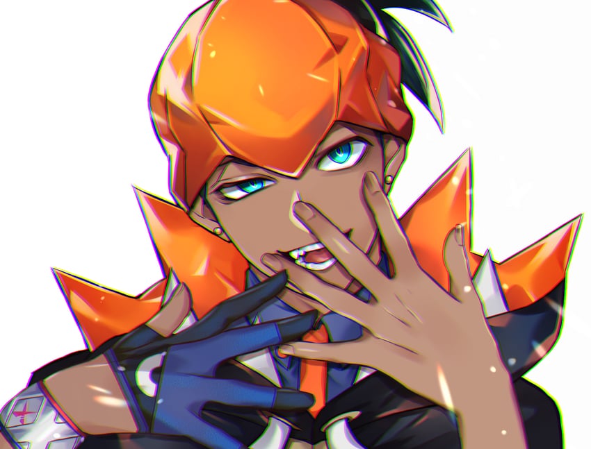 raihan (pokemon and 1 more) drawn by kibinago_(neko87g)