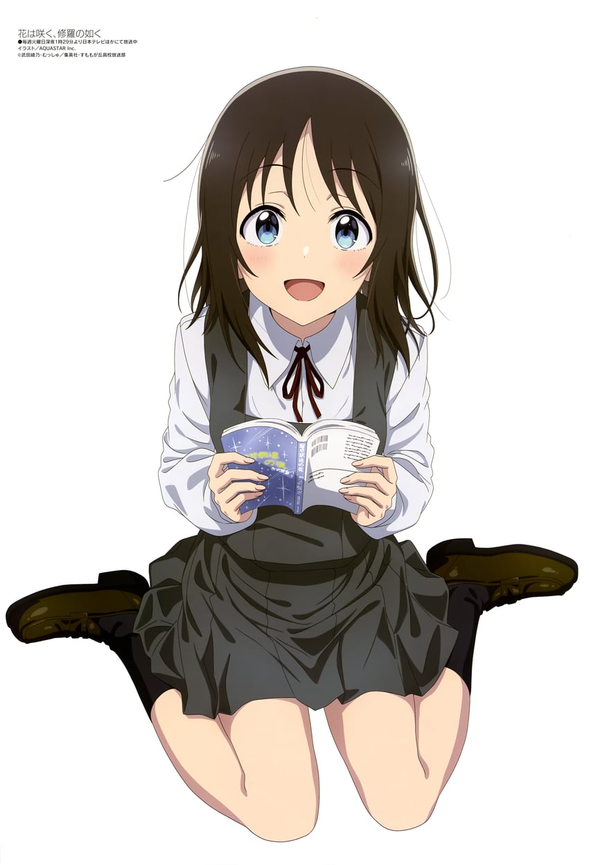 haruyama hana (megami magazine and 1 more) drawn by aquastar_inc.