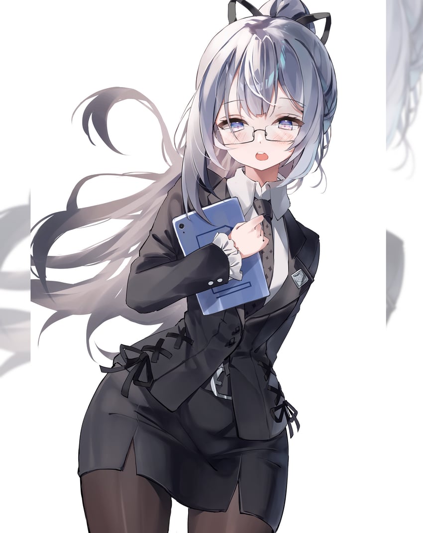 vestia zeta (hololive and 1 more) drawn by pota_ken