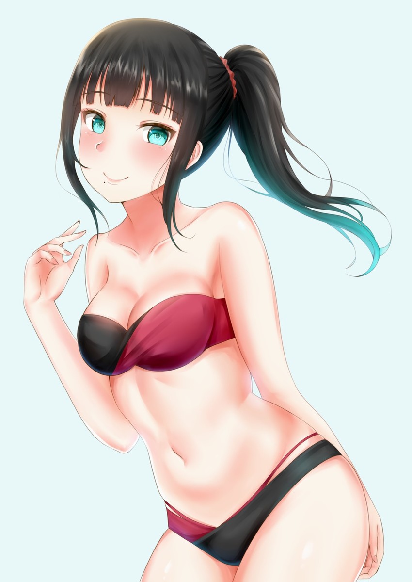 kurosawa dia (love live! and 1 more) drawn by rama_(yu-light8)