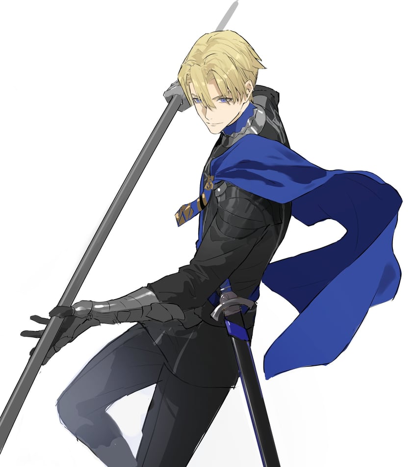 dimitri alexandre blaiddyd (fire emblem and 1 more) drawn by anx87400528