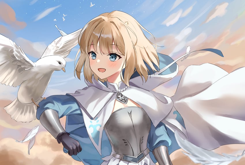 justia (brown dust and 1 more) drawn by k2_(kazu1030)