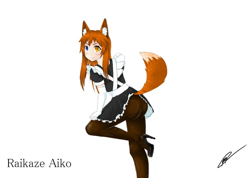 inari (original and 1 more) drawn by aria_chan