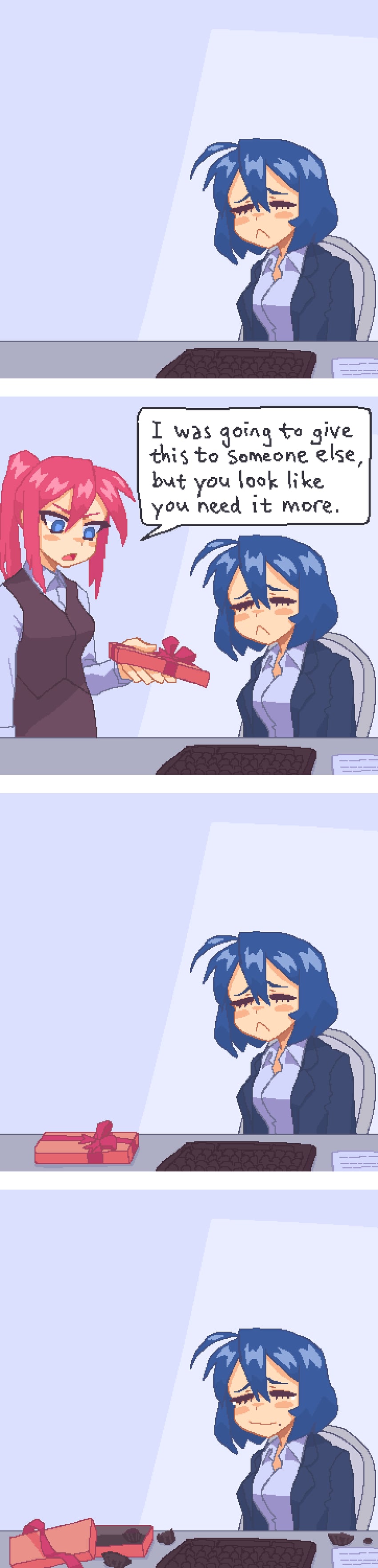 skye and hana (original and 1 more) drawn by hcnone