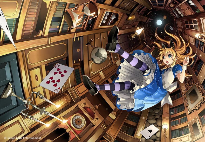 alice (alice's adventures in wonderland) drawn by kriss_sison