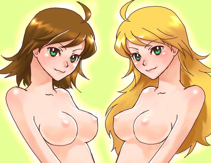 hoshii miki and awakened miki (idolmaster and 1 more) drawn by vuipui