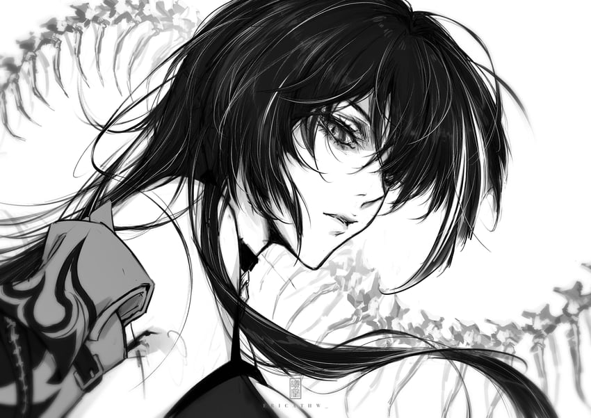 acheron (honkai and 1 more) drawn by ericathw