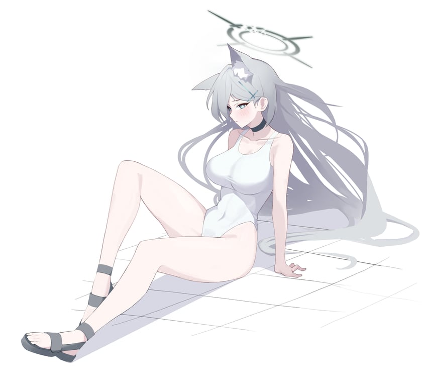 shiroko and shiroko terror (blue archive) drawn by nnn051821