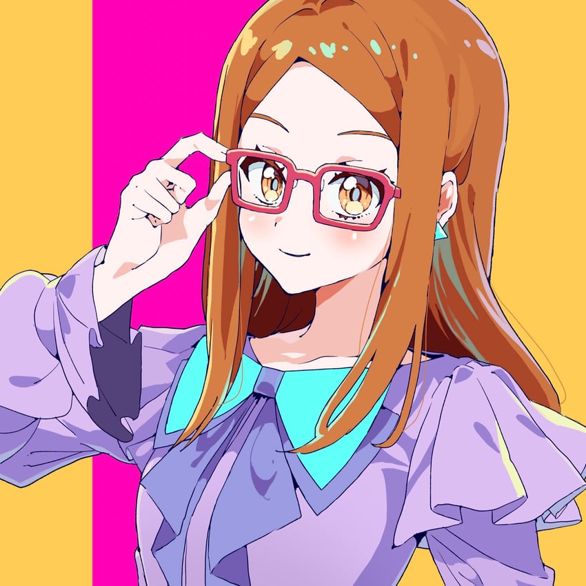 akai meganee (pretty series and 1 more) drawn by tsujii_luki